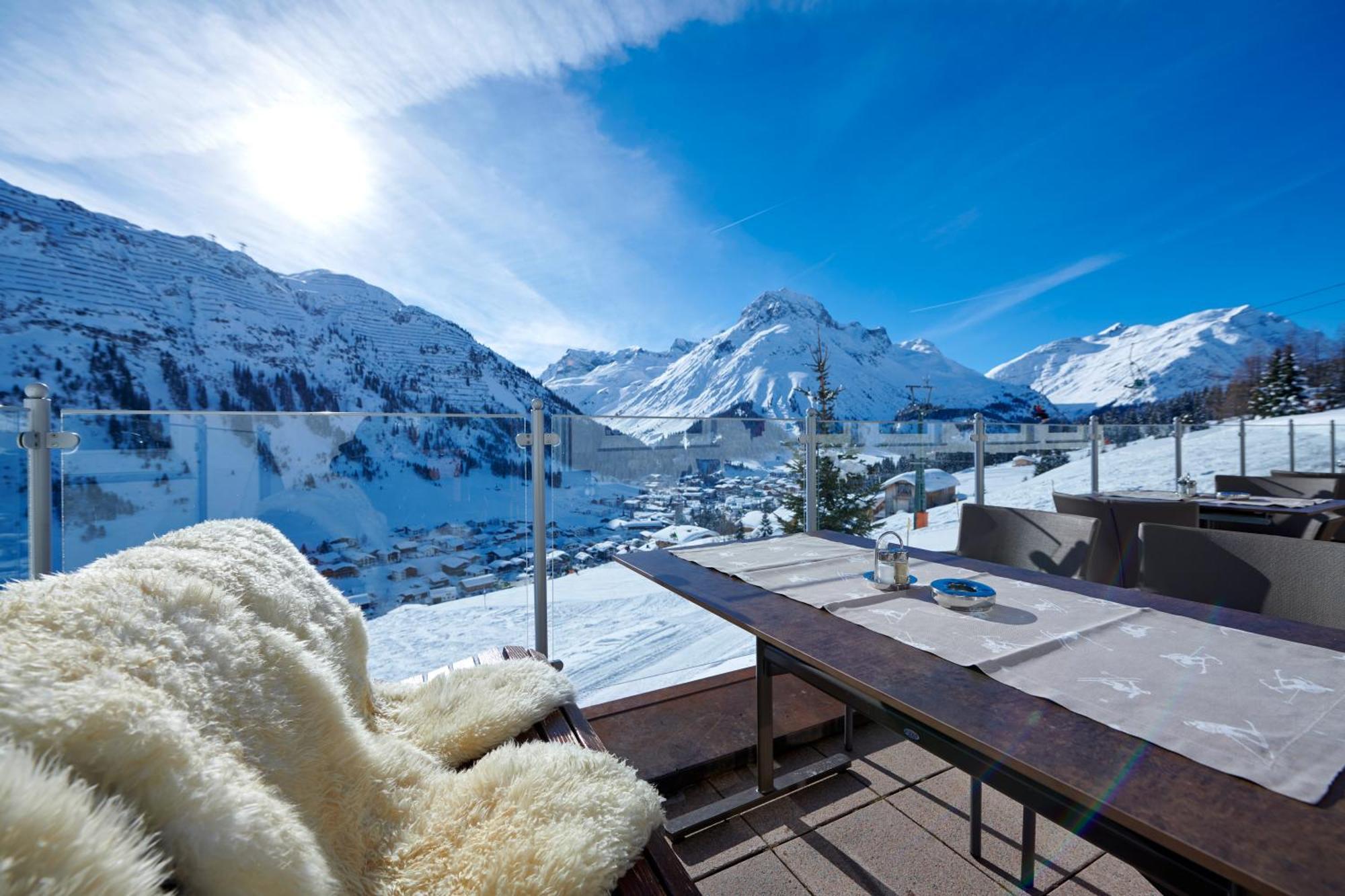 Hotel Restaurant Formarin Oberlech Exterior photo