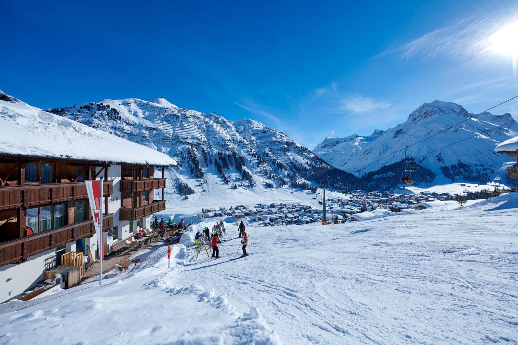 Hotel Restaurant Formarin Oberlech Exterior photo